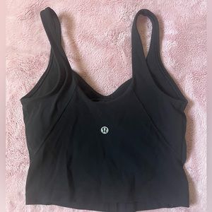 Black Lululemon Align tank top